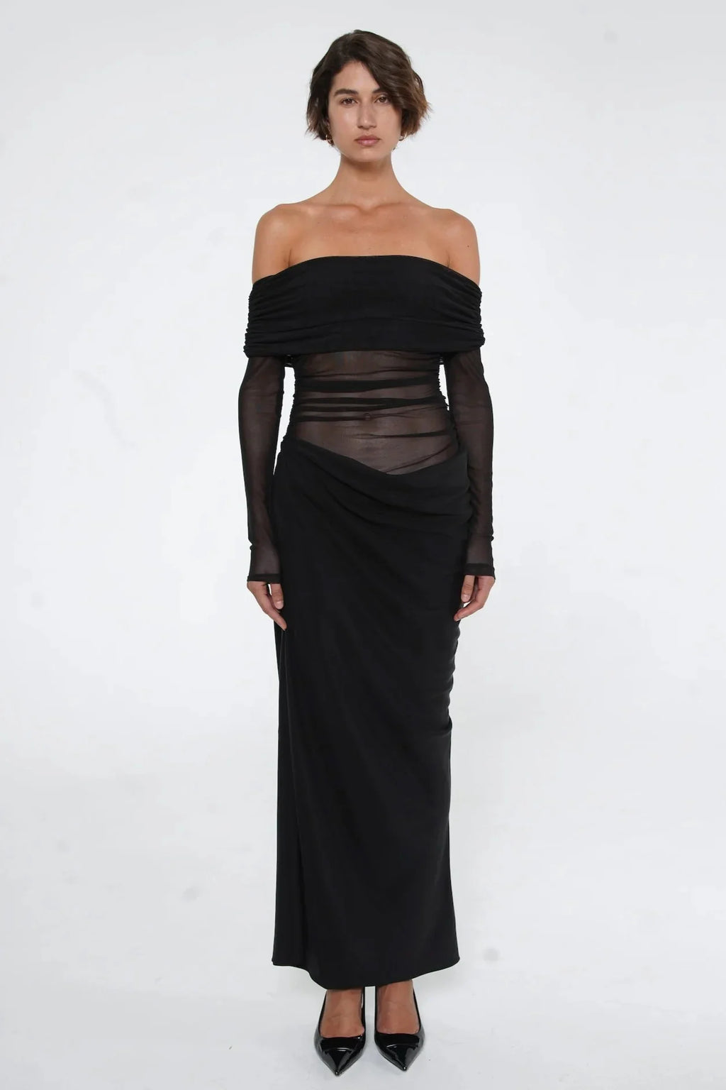 Yasmin Maxi Dress - Black