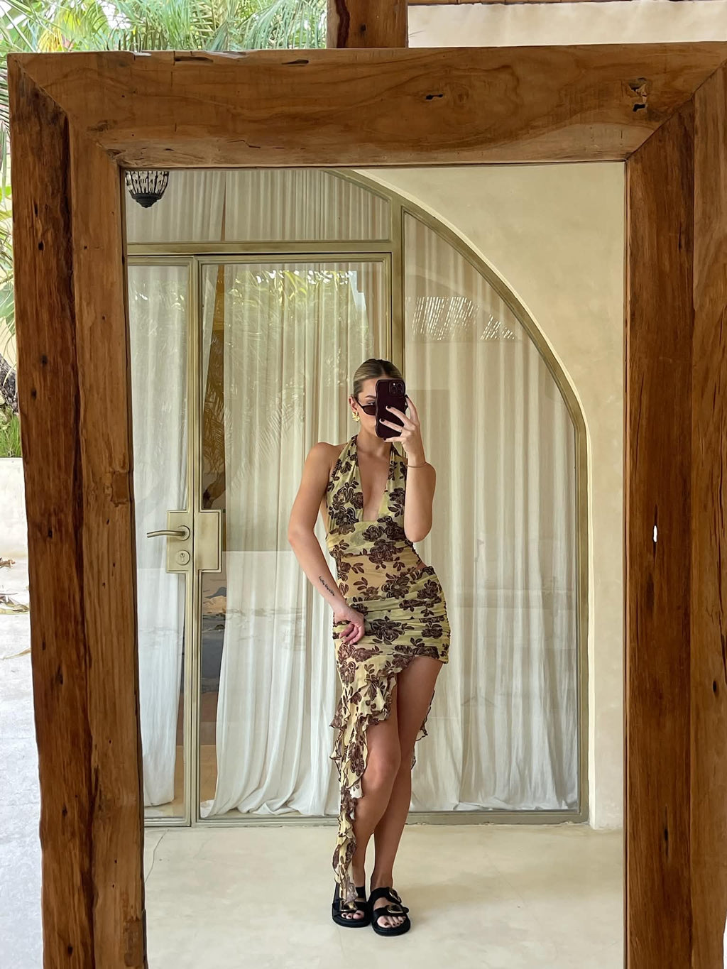 Malibu Bay Halter Dress