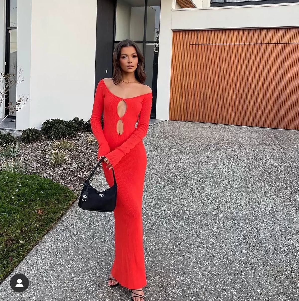 Petit Palace Maxi Dress - Coral