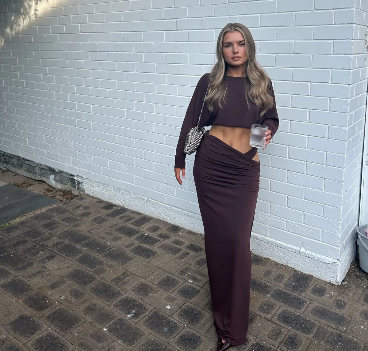 Filipa Crop & Skirt Set
