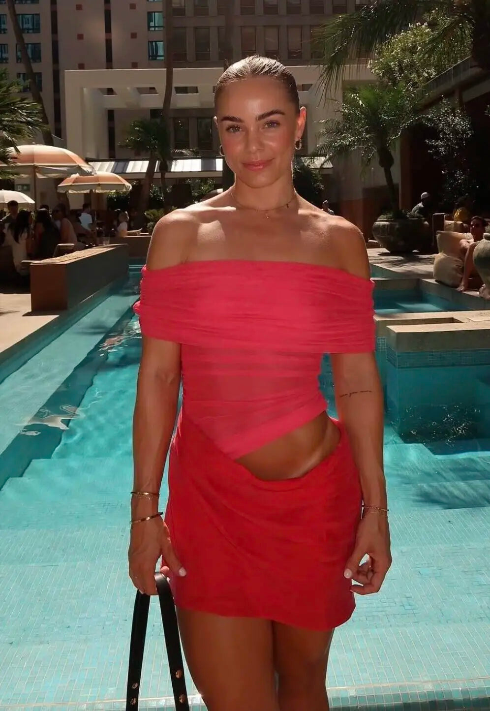 Nico Mini Dress - Watermelon